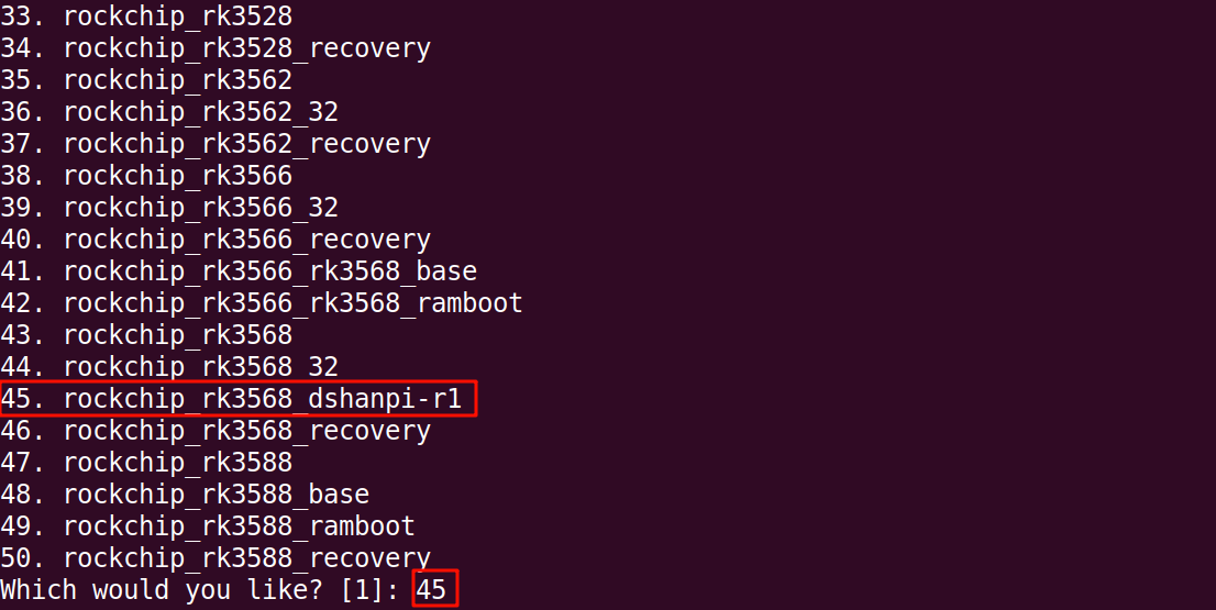 Buildroot Selection
